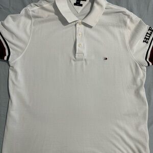 Tommy Hilfiger White Polo Shirt for Men